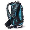 USWE Flow 16L - Backpack with Back Protector, for Bike, Mountainbike, MTB and E-MTB, Blue view 2