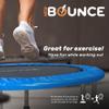 New-Bounce Mini Trampoline - Foldable Trampoline for Children and Adults - Fitness Rebounder Trampoline - Holds Up to 150-220 Lbs view 3