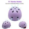 CELOID Kids Helmet Pad Set,Adjustable Kids Skateboard Bike Helmet Knee & Elbow Pads Wrist Guards 8-14yrs Youth Protective Gear Set for Girls Boys Bicycle Bike Roller Skating Scooter Rollerblade Sport view 2