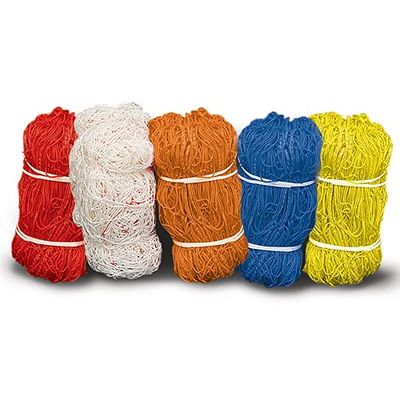 3mm 4 in. Square Mesh Soccer Net44; White - 4.5 x 6 in.
