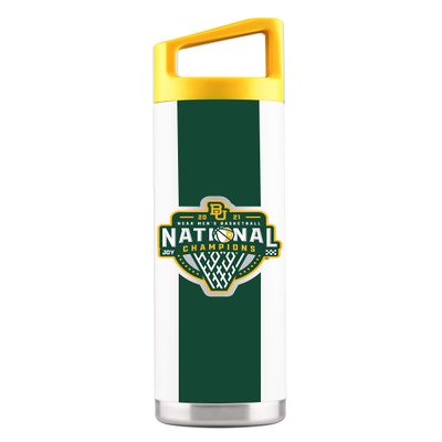 Gametime Sidekicks Baylor Bears National Champions 2021 Drinkware - Premium, Officially Licensed Cups, Water Bottles, Stainless Steel Insulated Tumblers, Pints, & More (White, 20oz Bottle)