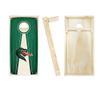 UAB Stained Pyramid Cornhole Set - Include Case + Hole Lights view 2