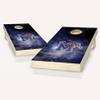 Skip's Garage Memphis Smoke Cornhole Set - Include Board Edge Lights view 1