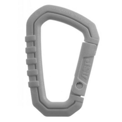 PerfectPitch Polymer Carabiner - Gray