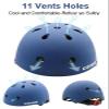 CELOID Kids Helmet Pad Set,Adjustable Kids Skateboard Bike Helmet Knee & Elbow Pads Wrist Guards 8-14yrs Youth Protective Gear Set for Girls Boys Bicycle Bike Roller Skating Scooter Rollerblade Sport view 4