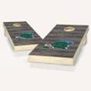 Skip's Garage Tulane Distressed Cornhole Set - NO Accessories view 1