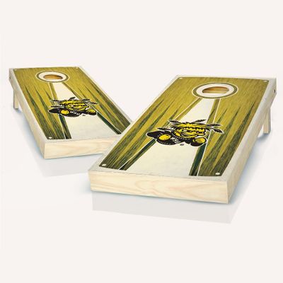 Skip's Garage Wichita Pyramid Cornhole Set - Include Case + Score Tower