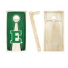 Eastern Michigan Stained Pyramid Cornhole Set - NO Accessories view 2