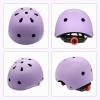 CELOID Kids Bike Helmet,Youth Skateboard Helmets for Ages 8-10-14 Years Boys GirlsAdjustable Multi-Sport Bicycle Skateboarding Football Roller Skating Scooter Rollerblade Balance Bike Helmet,Violet view 2