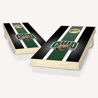 Ohio Stripe Cornhole Set - Include Case + Hole Lights + Score