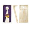 Skip's Garage Northern Iowa Pyramid Cornhole Set - Include Board Hole Lights view 2