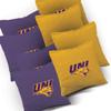 Northern Iowa Stained Striped Cornhole Set - NO Accessories view 3