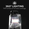 NEBO Galileo Lantern, Powerful, Rechargeable, Durable and Water-Resistant Lantern & Power Bank with 5 Light Modes,Black view 2