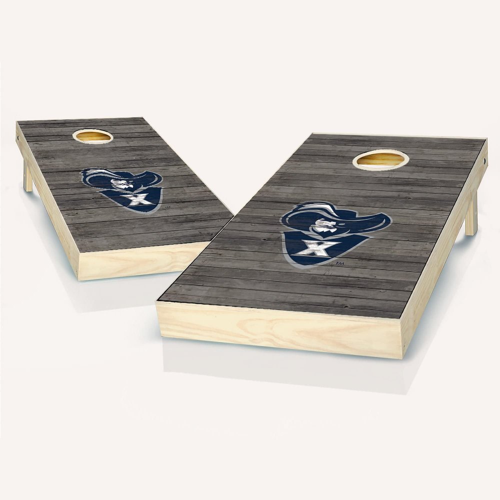 Skip's Garage Xavier Distressed Cornhole Set - Include Score Tower