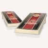 Davidson Stained Stripe Cornhole Set - Include Board Hole Lights view 1