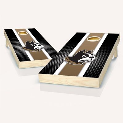 Wofford Stripe Cornhole Set - NO Accessories