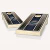 Akron Striped Cornhole Set - Include Team Logo Carry Case