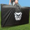 Skip's Garage Butler Themed Pyramid Cornhole Set - Include Team Logo Carry Case view 4