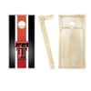 Texas Striped Cornhole Set - Include Board Hole Lights view 2