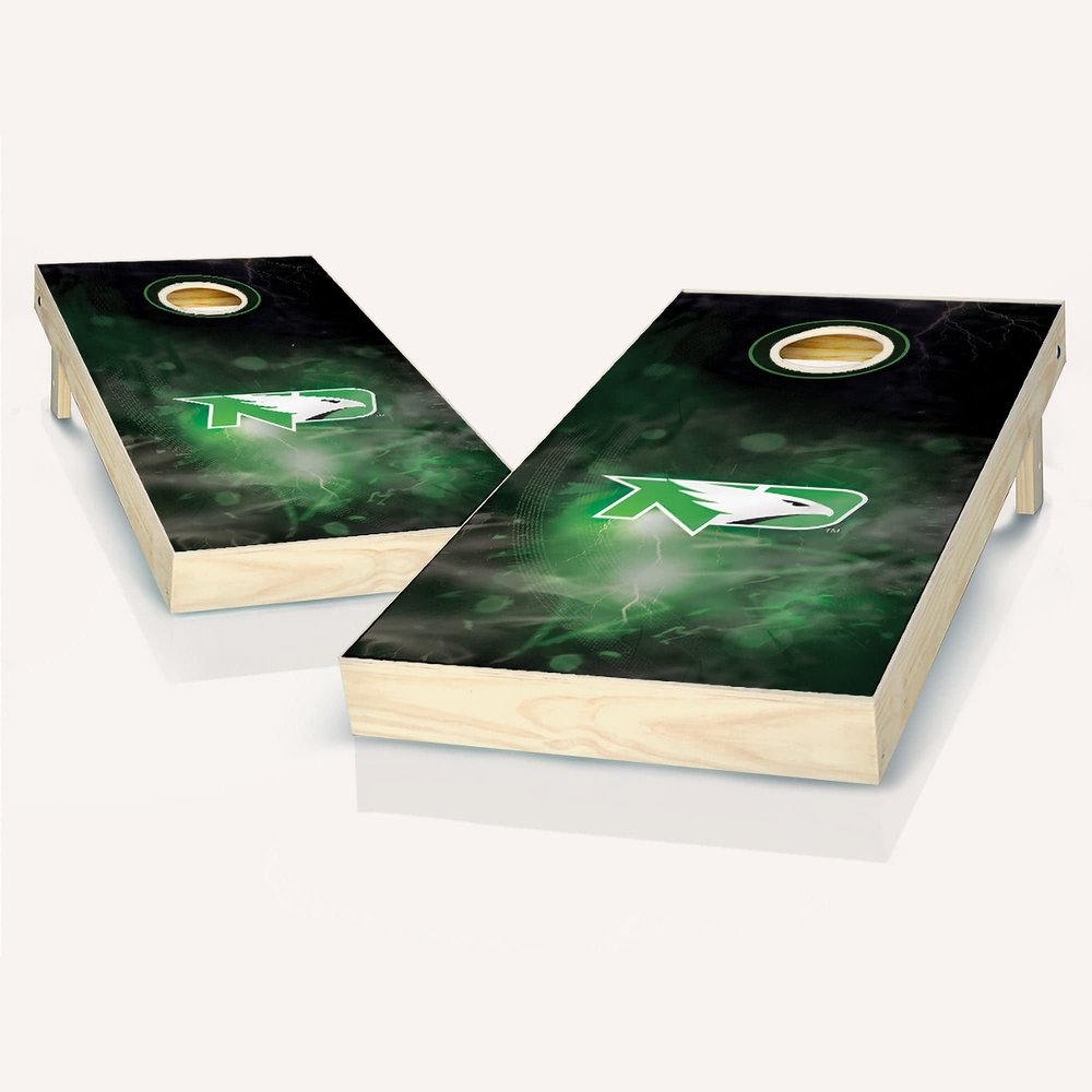 Skip's Garage North Dakota Smoke Cornhole Set - NO Accessories