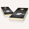 Skip's Garage UNC Charlotte Slanted Cornhole Set - Include Case + Hole Lights view 1