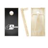 Skip's Garage UNC Charlotte Slanted Cornhole Set - Include Case + Hole Lights view 2