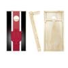 Indiana Stripe Cornhole Set - Include Team Logo Carry Case view 2