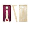 Skip's Garage Central Michigan Pyramid Cornhole Set - NO Accessories view 2