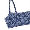 Fruit of The Loom Girls' 3 Pack Spaghetti Strap Sports Bra, Multi Leo/White/Grey Heather, 28 view 4