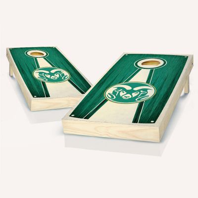 Colorado State Pyramid Cornhole Set - Include Hole + Edge Lights + Score