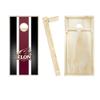 Elon Stripe Cornhole Set - Include Score Tower view 2