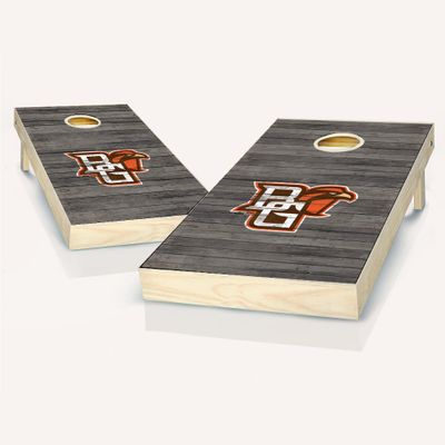 Skip's Garage Bowling Green Themed Distressed Cornhole Set - NO Accessories