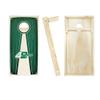 UNC Charlotte Stained Pyramid Cornhole Set - Include Hole + Edge Lights view 2