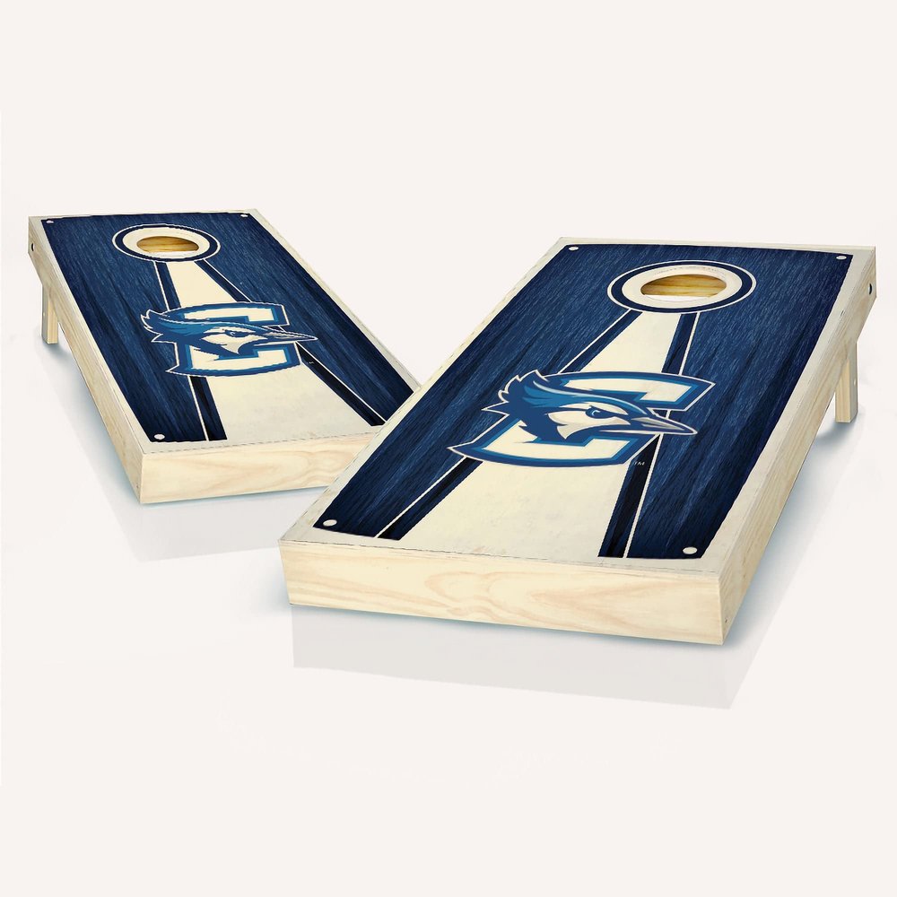 Skip's Garage Creighton Pyramid Cornhole Set - Include Case + Hole + Edge Lights