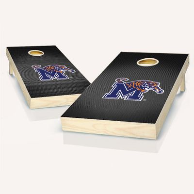 Skip's Garage Memphis Slanted Cornhole Set - Include Team Logo Carry Case