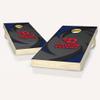 Skip's Garage Dayton Swoosh Cornhole Set - Include Case + Hole Lights view 1