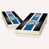 San Jose Stripe Cornhole Set - NO Accessories view 1