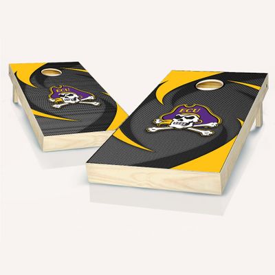 Skip's Garage East Carolina Swoosh Cornhole Set - NO Accessories