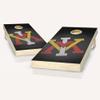 Skip's Garage VMI Slanted Cornhole Set - Include Hole + Edge Lights + Score view 1