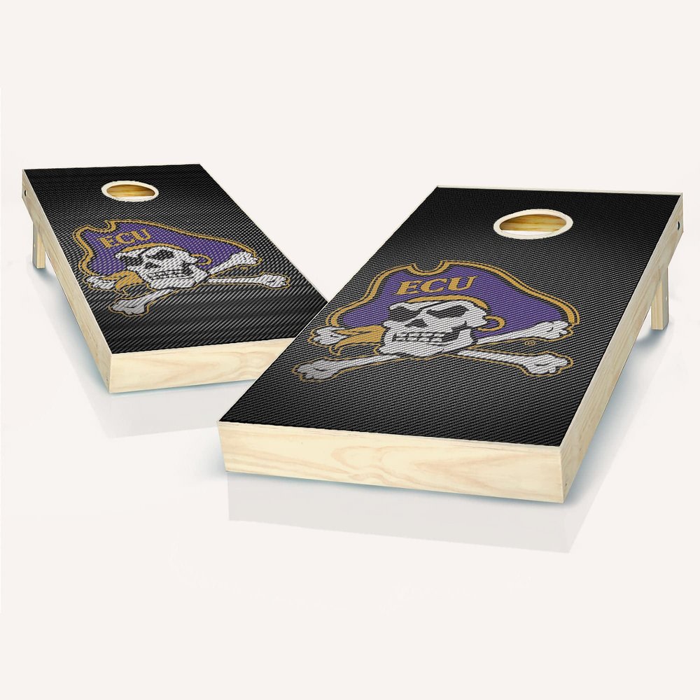 Skip's Garage East Carolina Slanted Cornhole Set - Include Case + Hole + Edge + Score