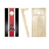 Ball State Themed Striped Cornhole Set - NO Accessories view 2
