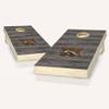 Skip's Garage Western Michigan Slanted Cornhole Set - Include Board Edge Lights view 1