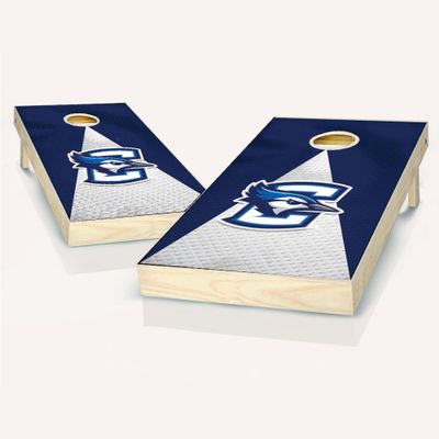 Skip's Garage Creighton Jersey Cornhole Set - Include Team Logo Carry Case