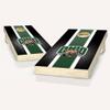 Ohio Stripe Cornhole Set - Include Edge Lights + Score Tower view 1