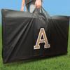 Army Stained Striped Cornhole Set - Include Board Edge Lights view 4