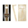 Western Michigan Striped Cornhole Set - NO Accessories view 2