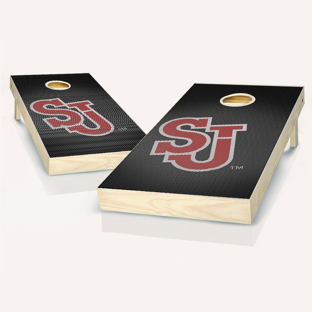 Skip's Garage St. Johns Slanted Cornhole Set - Include Team Logo Carry Case