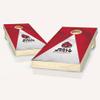 Skip's Garage Ball State Themed Jersey Cornhole Set - NO Accessories view 1