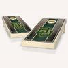 Skip's Garage Baylor Themed Stripe Stain Cornhole Set - Include Team Logo Carry Case view 1