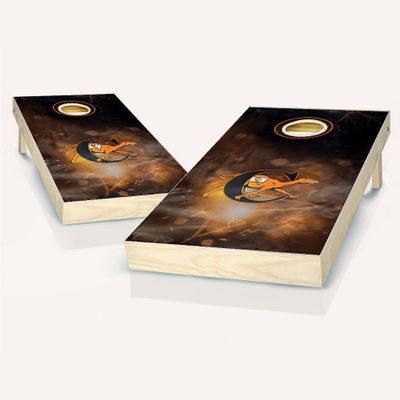 Skip's Garage Campbell Smoke Cornhole Set - Include Case + Hole + Edge + Score